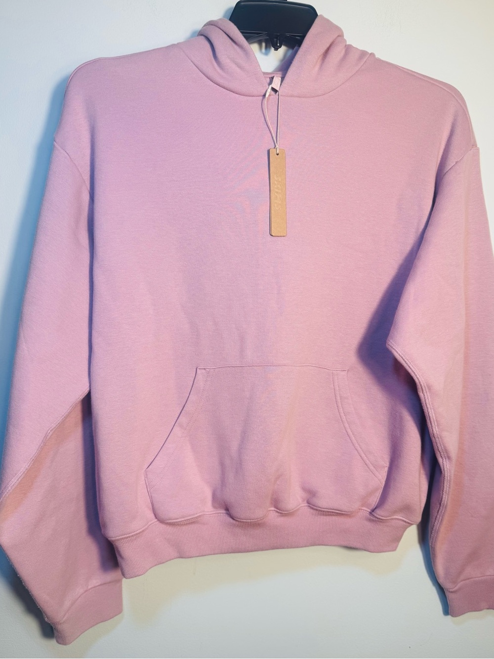 NWT SKIMS Light Pink Hoodie Sz Med Cozy Sold Out Color